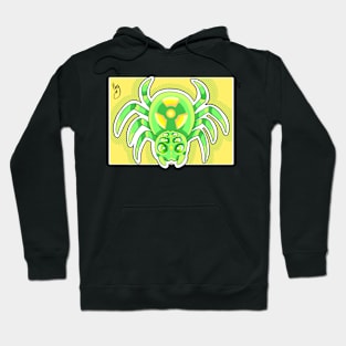 Green Radioactive Spider Hoodie